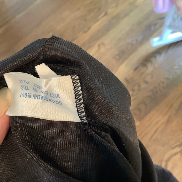 Vintage Wonder Maid Full Slip Lingerie Womens 40 Black Non Cling USA Made - Picture 8 of 8